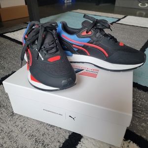 Porsche Renssport Reunion 7 Sport Tech Black Puma Sneakers - Size 6.5 Women's